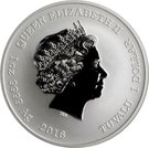 1 Dollar - Elizabeth II (4th Portrait; Pearl Harbor)