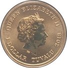 1 Dollar - Elizabeth II (4th Portrait; Australian Songbirds)
