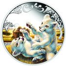 50 Cents - Elizabeth II (White Lion Cubs)