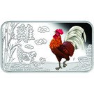 1 Dollar - Elizabeth II (Year of the Rooster)