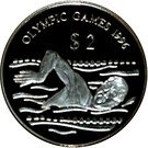 2 Dollars - Elizabeth II (Summer Olympics)