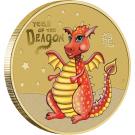 1 Dollar - Elizabeth II (Year of the Dragon)