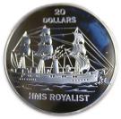20 Dollars - Elizabeth II (HMS Royalist)
