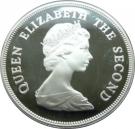 10 Dollars - Elizabeth II (Royal Visit; Silver Proof Issue)