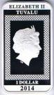 1 Dollar - Elizabeth II (Charlie Chaplin: Silver Bullion)