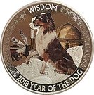 1 Dollar - Elizabeth II (Year of the Dog - Wisdom; Silver Bullion)