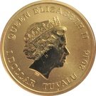 1 Dollar - Elizabeth II (Romance)