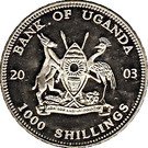 1000 Shillings (Pope John Paul II)
