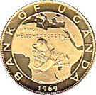 100 Shillings (Visit of Pope Paul VI)