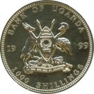 1000 Shillings (1 Euro cent Netherlands)