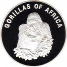 1000 Shillings (Seated gorilla)