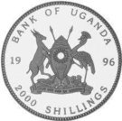 2000 Shillings (16th World Cup football 1998 France)
