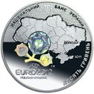 10 Hryven (UEFA Euro 2012 - City of Donetsk)