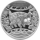 5 Hryven (Year of the Pig)