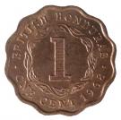 1 Cent - Elizabeth II (1st portrait)