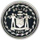 5 Cents - Elizabeth II (Fork-tailed Flycatchers; Silver Proof Issue)