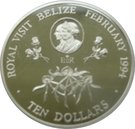 10 Dollars - Elizabeth II (Royal Visit)
