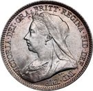 6 Pence - Victoria (3rd portrait)