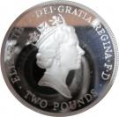 2 Pounds - Elizabeth II (World War II; Silver Proof)