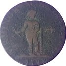 ½ Penny (Warwickshire - Birmingham / Johnson)