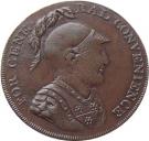 ½ Penny (Middlesex - For General Convenience)