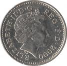 10 Pence - Elizabeth II (4th portrait; Crowned lion)