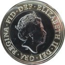 2 Pounds - Elizabeth II (5th portrait; Great Fire of London)