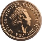 1 Sovereign - Elizabeth II (5th portrait)