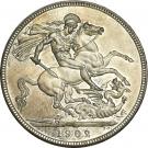 1 Crown - Edward VII