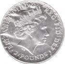 2 Pounds - Elizabeth II (4th portrait; 1 oz Fine Silver)