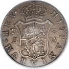 8 Reales - George III (Countermarked Coinage)