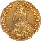 ½ Pound - Elizabeth I (Milled Issue)