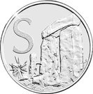 10 Pence - Elizabeth II (5th portrait; S - Stonehenge)