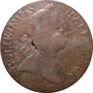 ½ Penny (Guilelmus Shakespear - Britons Rule)