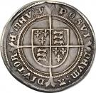 1 Shilling - Edward VI (3rd period; Fine silver issue)