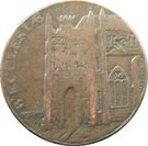 ½ Penny (Suffolk - Beccles / Communitate Aucta)
