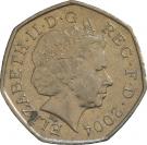 50 Pence - Elizabeth II (4th portrait; Four Minute Mile)