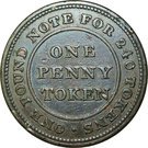 1 Penny (Montgomeryshire - Glanclywedog Factory)