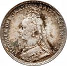 3 Pence - Victoria (2nd portrait; incl. Maundy)