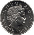 5 Pounds - Elizabeth II (4th portrait; Prince Charles)