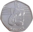 50 Pence - Elizabeth II (Boxing; Silver)