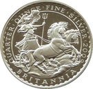 50 Pence - Elizabeth II (4th portrait; 1/4 oz Fine Silver)