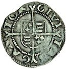 ½ Groat - Edward VI (1st period; Canterbury mint)