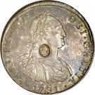 8 Reales - George III (Countermarked Coinage)