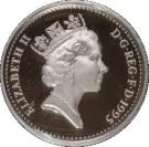 1 Pound - Elizabeth II (Welsh Dragon; Silver Proof)