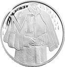 10 Pence - Elizabeth II (M - Mackintosh; Silver Proof)