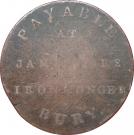 ½ Penny (Suffolk - Bury / J. Goer)