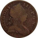 ½ Penny (Gregory III Pon - Britain Rules)