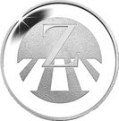 10 Pence - Elizabeth II (Z - Zebra Crossing; Silver Proof)