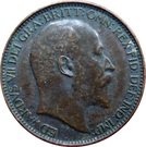 1 Farthing - Edward VII